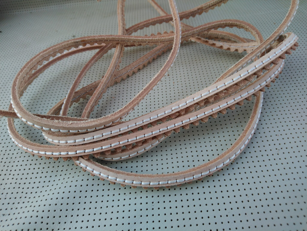 обувной рант с декоративной прошивкой