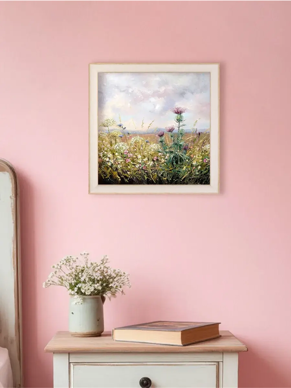 Картина на стену интерьерная на холсте 34х34 см