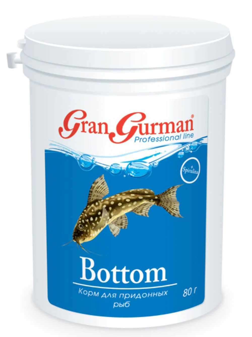 Gran Gurman корм для природных рыб "Bottom", 250 мл