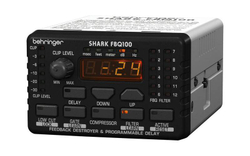 BEHRINGER FBQ100 подавитель обратной связи 8 полос с микрофонным предусилителем, функции компрессора, гейта, задержки
