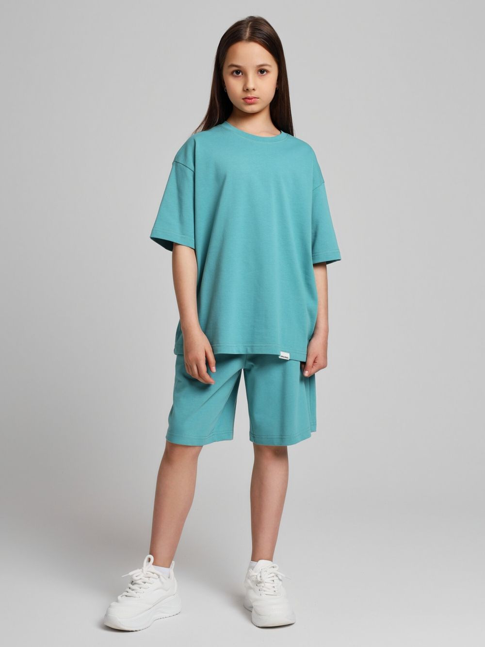 Костюм для девочки Азарт-1 Виотекс ЗЕЛЁНЫЙ