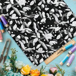 Ткань Ниагара Софт зимние метаморфозы