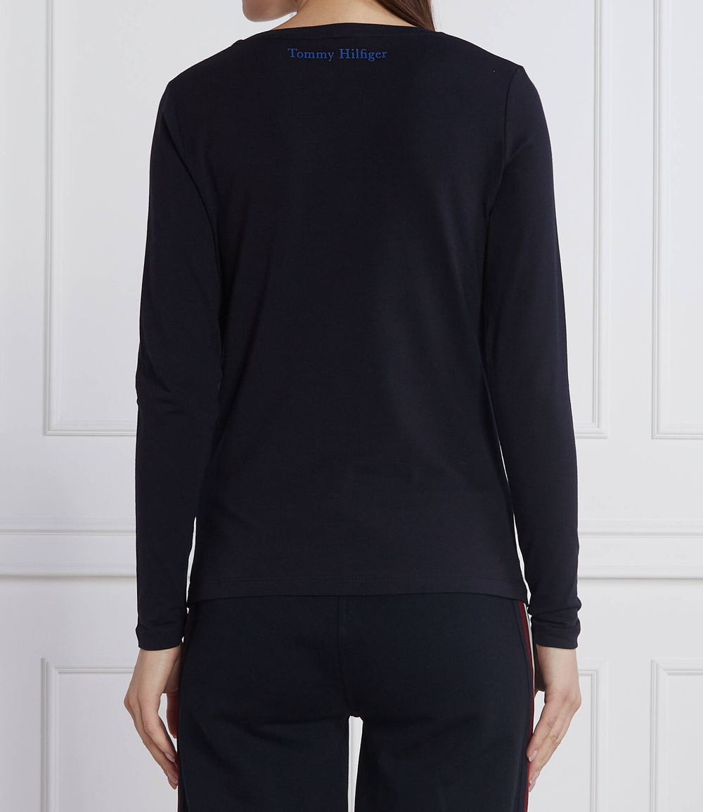 блузка crest scoop Tommy Hilfiger - темно-синий(WW0WW37205)