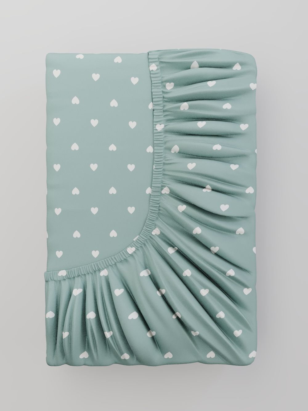 Простынь на резинке Сказка "Николь" 120х200 см