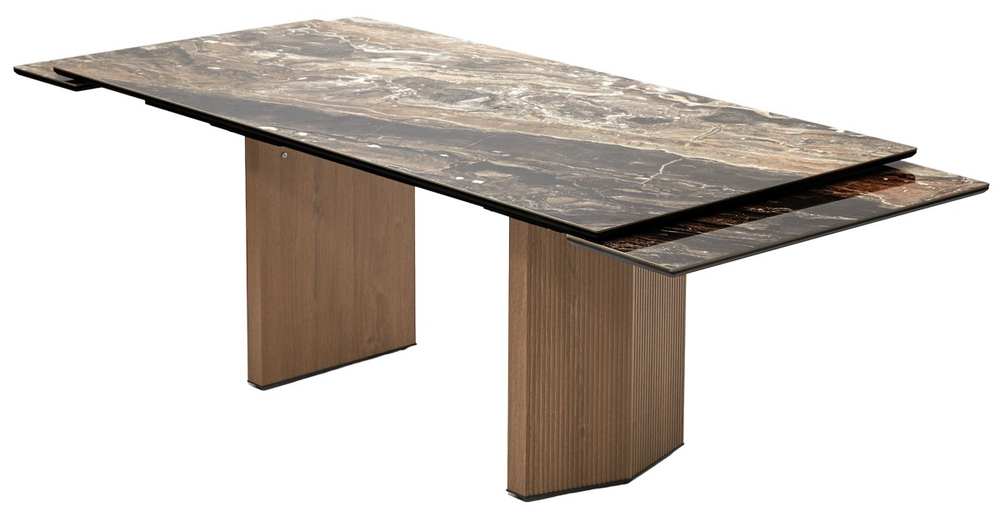 Стол М-City DISAUR Моцарт 200 Амадеус (Amadeus Polished), керамика, Дуб Монтана