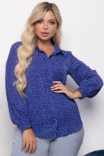 Блуза "Алтея" (блю) Б7356 LT Collection (Акция)