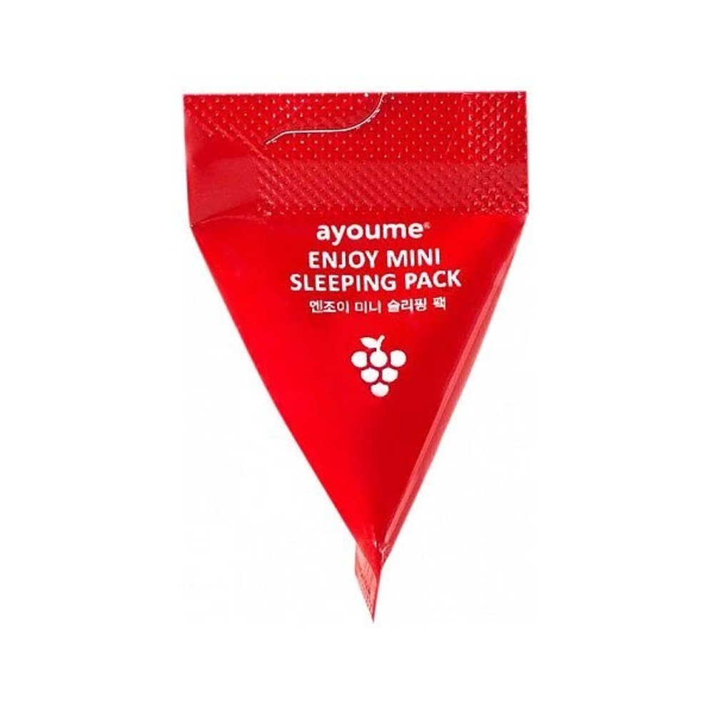 AYOUME ENJOY Ночная маска для лица антивозрастная мини пирамидка Mini Sleeping Pack 1 шт 3 гр (52266,52204)