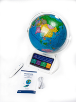Praktica Интерактивный глобус с беспроводной умной ручкой и звёздным небом, 26 см