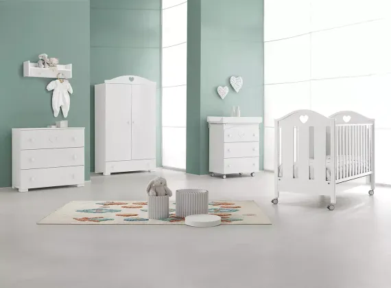 Пеленальный комод Erbesi Dolce White