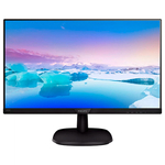 МОНИТОР 23.8" PHILIPS 243V7QDSB/00(01) Black (IPS, 1920x1080, 75Hz, 4 ms, 178°/178°, 250 cd/m, 10M:1, +DVI, +HDMI)