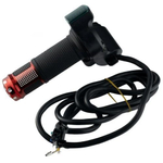 Ручка газа с вольтметром и кнопками красная (кабель 1,7м) для электросамокатов электровелосипедов