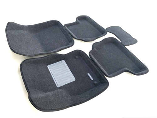 Коврики салона для FORD Focus 3 (2011-) Euromat 3D Business серые. Арт. EMC3D-002207G