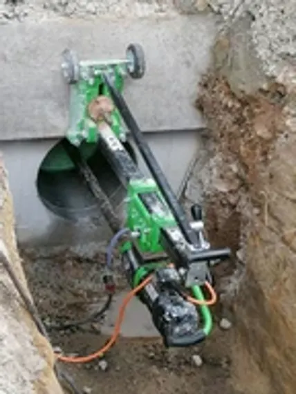 Борфреза твердосплавная LENZ форма A (цилиндр с гладким торцом), 6х18х6х50 мм, насечка №3, с покрытием, арт. LZBA 065 C3