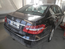 Оцинкованный фаркоп на Mercedes E-Class w212 седан, кроме AMG 2009-2016 (без электрики), Galia M138C