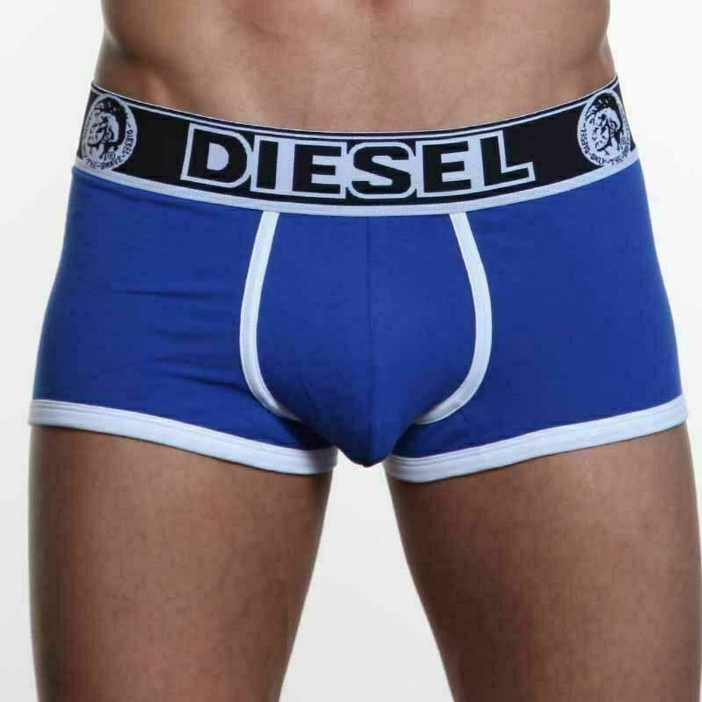 Мужские трусы боксеры синие Diesel Only the Brave Navy Boxer