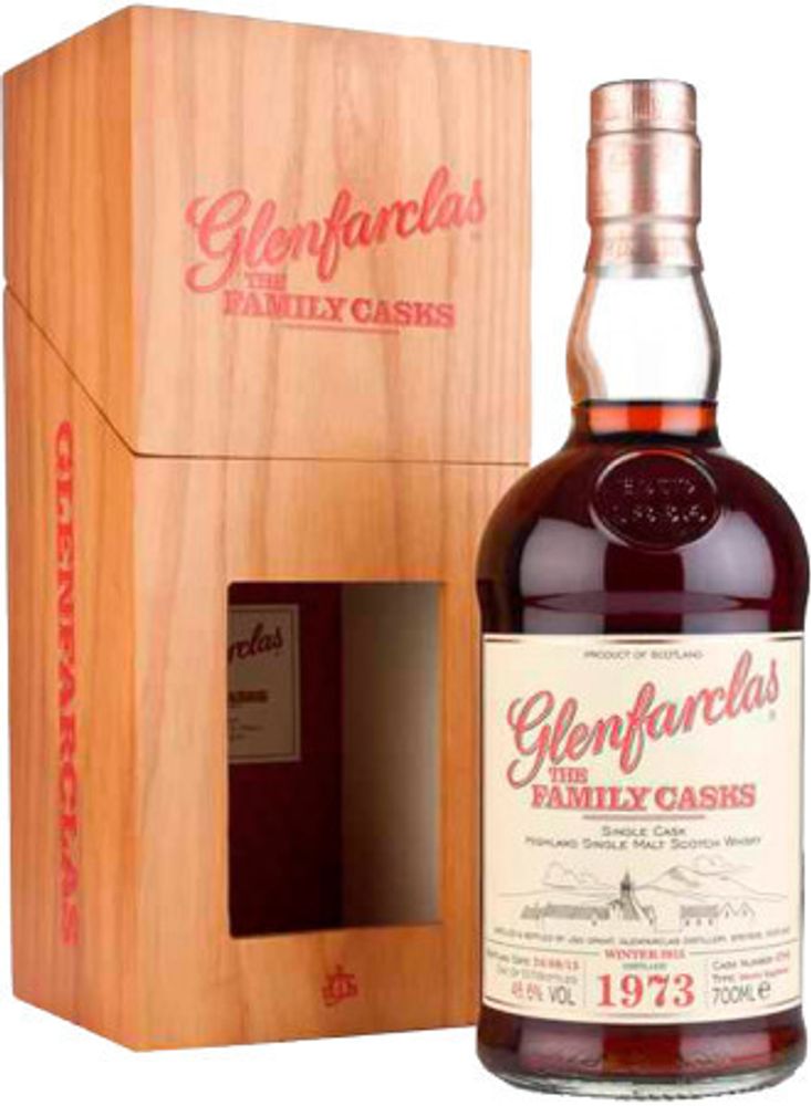 Виски Glenfarclas 1973 Family Casks in gift box, 0.7 л.