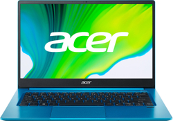 Ноутбук Acer Swift 3 SF314-59-792A (NX.A5QER.004) 14;(1920x1080)IPS/ i7-1165G7(2.8ГГц)/ 16Гб/ 512Gb SSD/ Iris Xe Graphics/ нет DVD/ Без ОС/ Синий