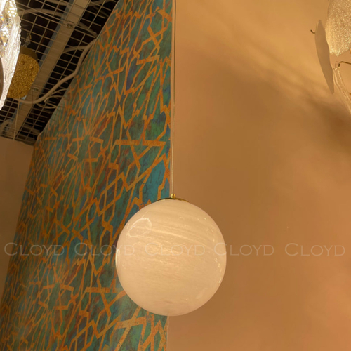 Подвесной светильник Cloyd LONATI P1 / Ø13 см - золото (арт.11287)