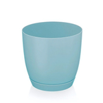 Кашпо "Глория" №2 1,3 л с поддоном цвет в ассортименте