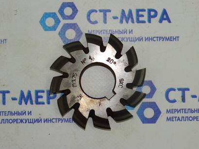 Фреза модульная М3.75 №1 (9ХС) z=12