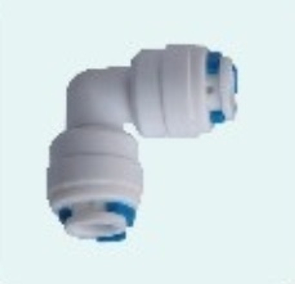 Фитинг угловой 1/4"-1/4" (трубка-трубка) QT-09А Naturewater (40-4-D)
