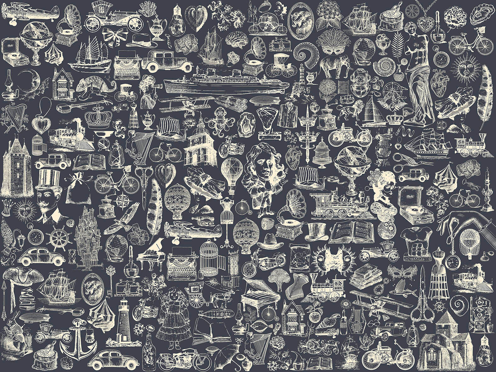 Дизайнерские обои Wall Street Postmodern