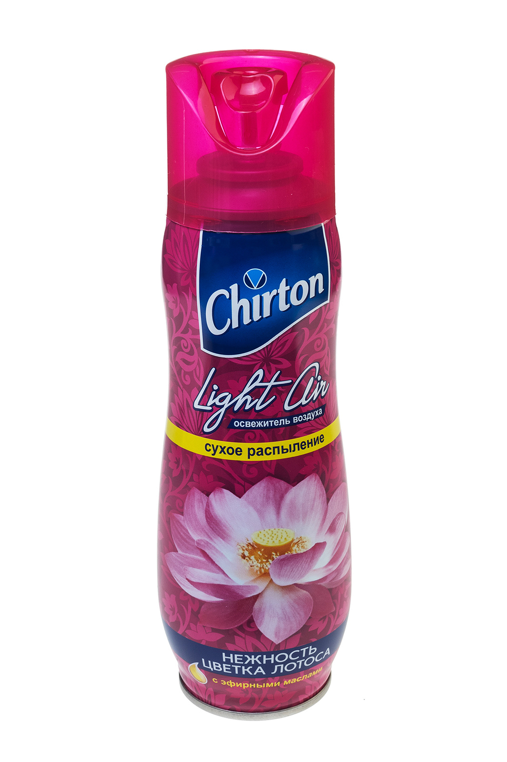 Освежитель Чиртон Лайт Эйр с ароматом Нежность цветка лотоса баллон 300мл аэрозоль "Чиртон"