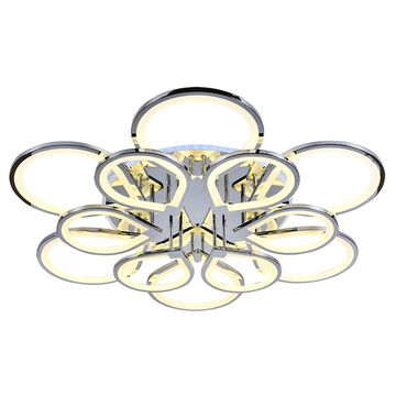 Светодиодная люстра 372W+15W RGB 8000/6+6 CHR хром Profit Light