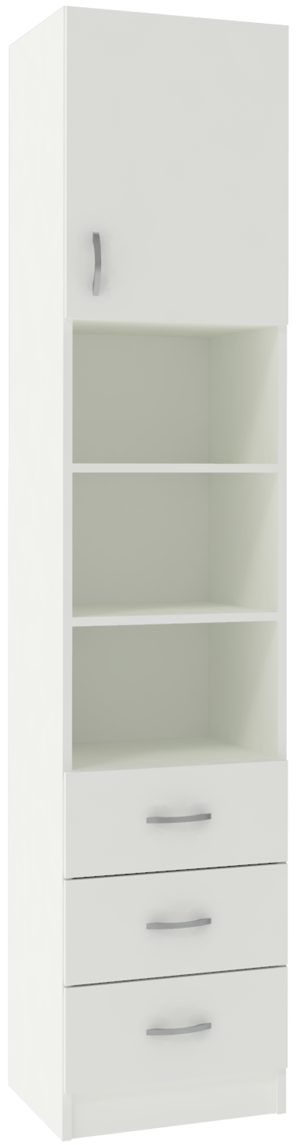 Пенал полуоткрытый КарИВи КИВи Белый  Белый