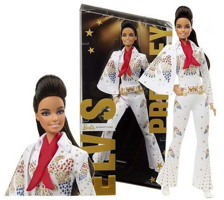 Кукла Barbie Mattel Signature - Коллекционная кукла Барби Элвис Пресли GTJ95