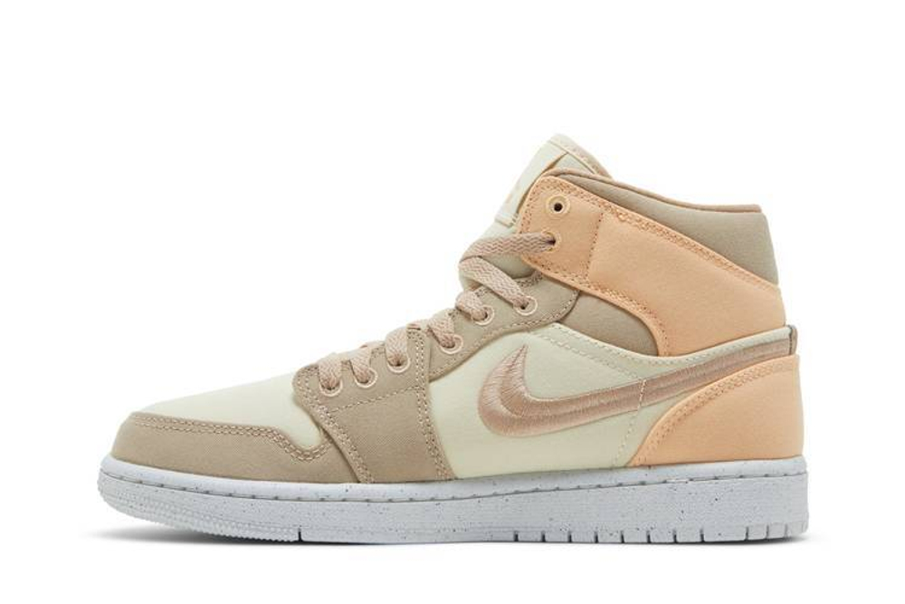 Кроссовки Jordan Air Jordan 1 Se "Canvas Khaki" (Женская размерная сетка)