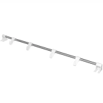 Набор рейлинг с крючками Prestige (снежно-белый)