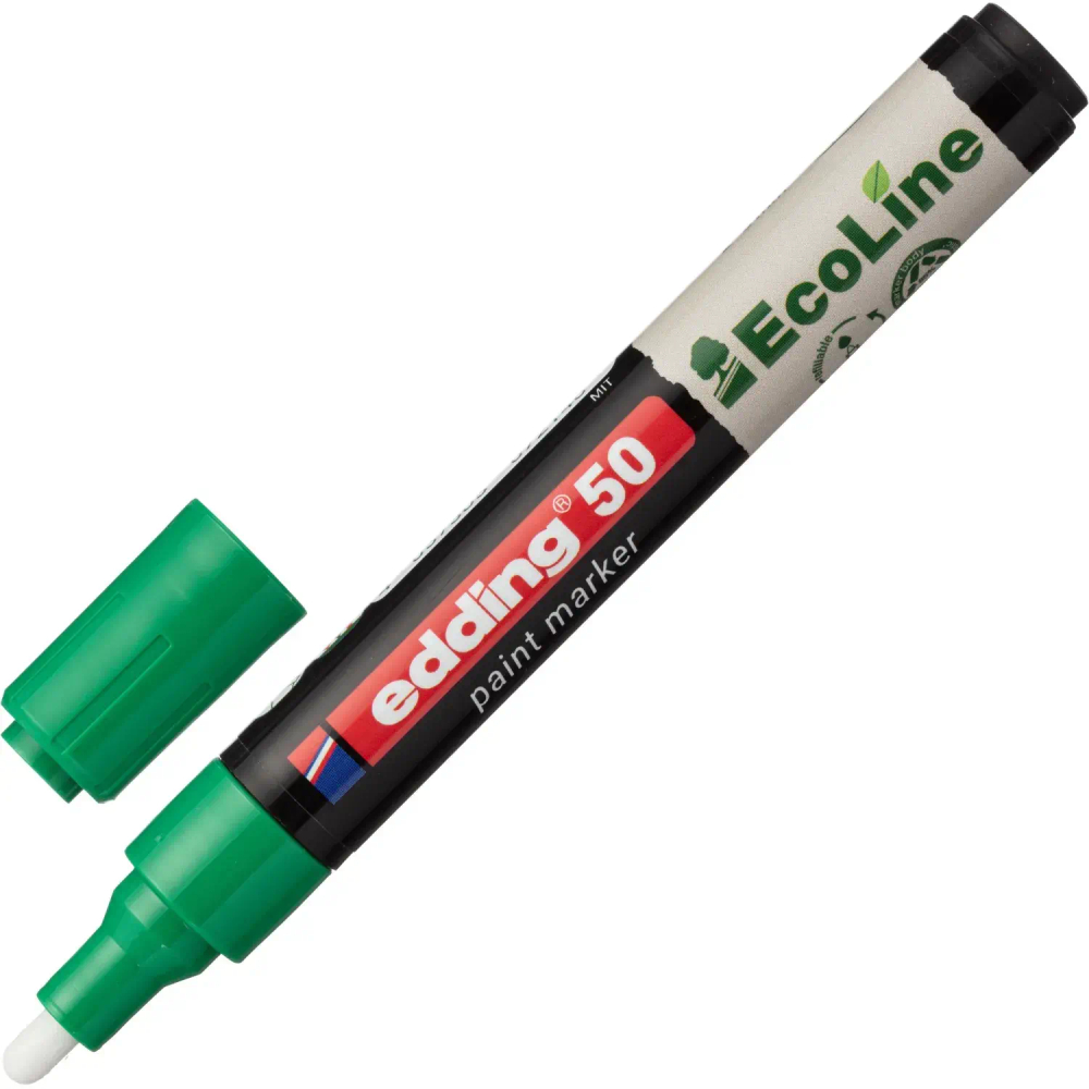 Маркер промышленный лаковый Edding E-50 зеленый 2-3 мм (4-50-004)