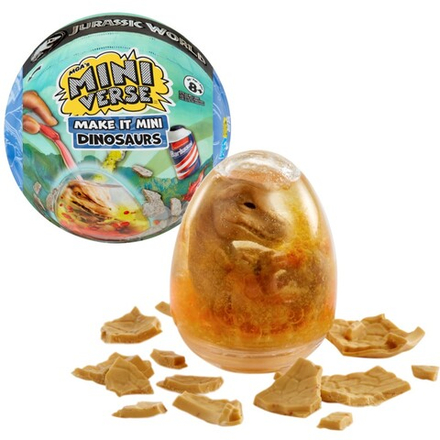 MGA's Miniverse - Jurassic World MAKIE IT MINI DINOSAURUS - Шар сюрпризов 522546