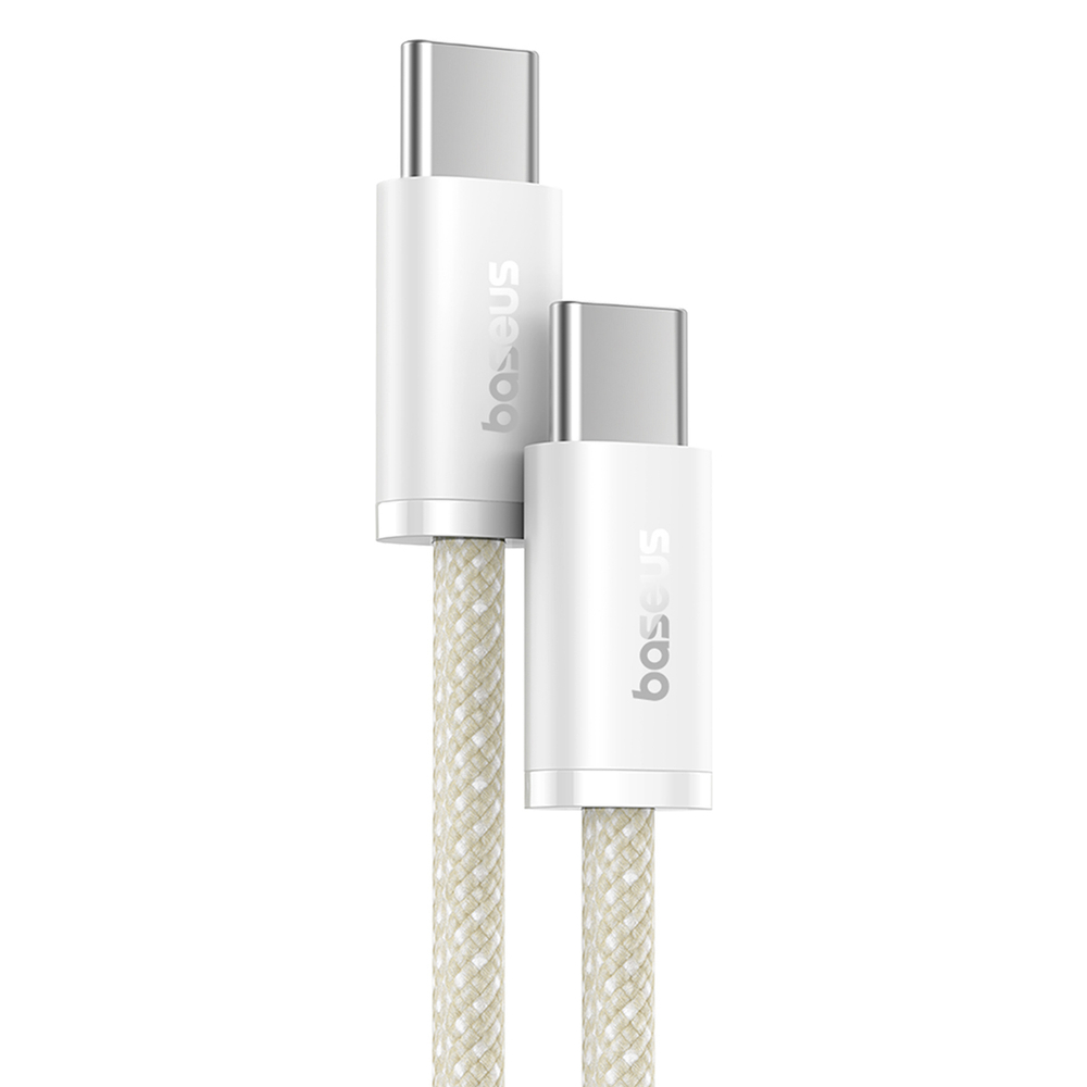 USB-C Кабель Baseus Dynamic 3 Charging+Data 100W 2m - Custard Yellow