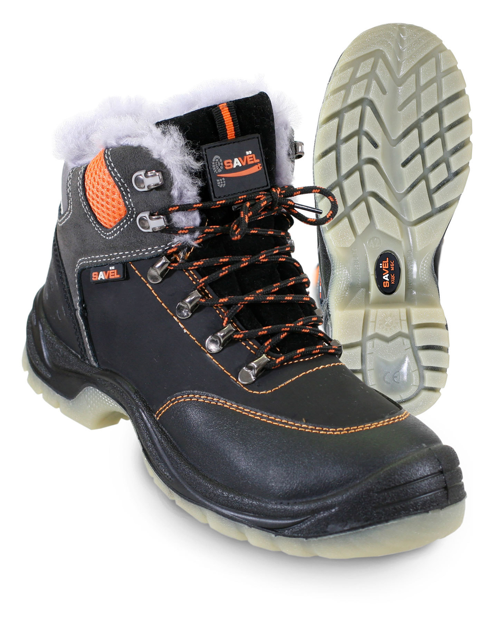 Ботинки ПУ-ТПУ натуральный мех