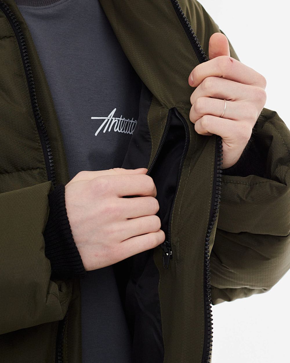 Пуховик Anteater Downlong Хаки