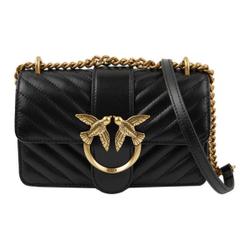 Сумка Pinko Shoulder Messenger Bag Mini Black Gold, 1P22JU-Y7SQ-Z99Q