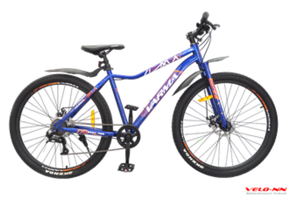 Велосипед 27,5&quot; VARMA BENIT 760D  7ск синий (Россия)