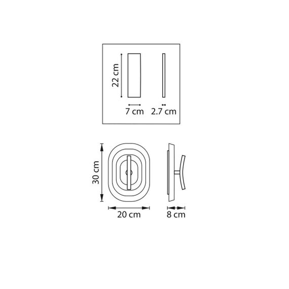 Бра Erica Lightstar 609641