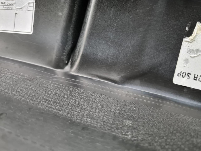 Юбка заднего бампера Porsche Cayenne 3 (2017-2023)