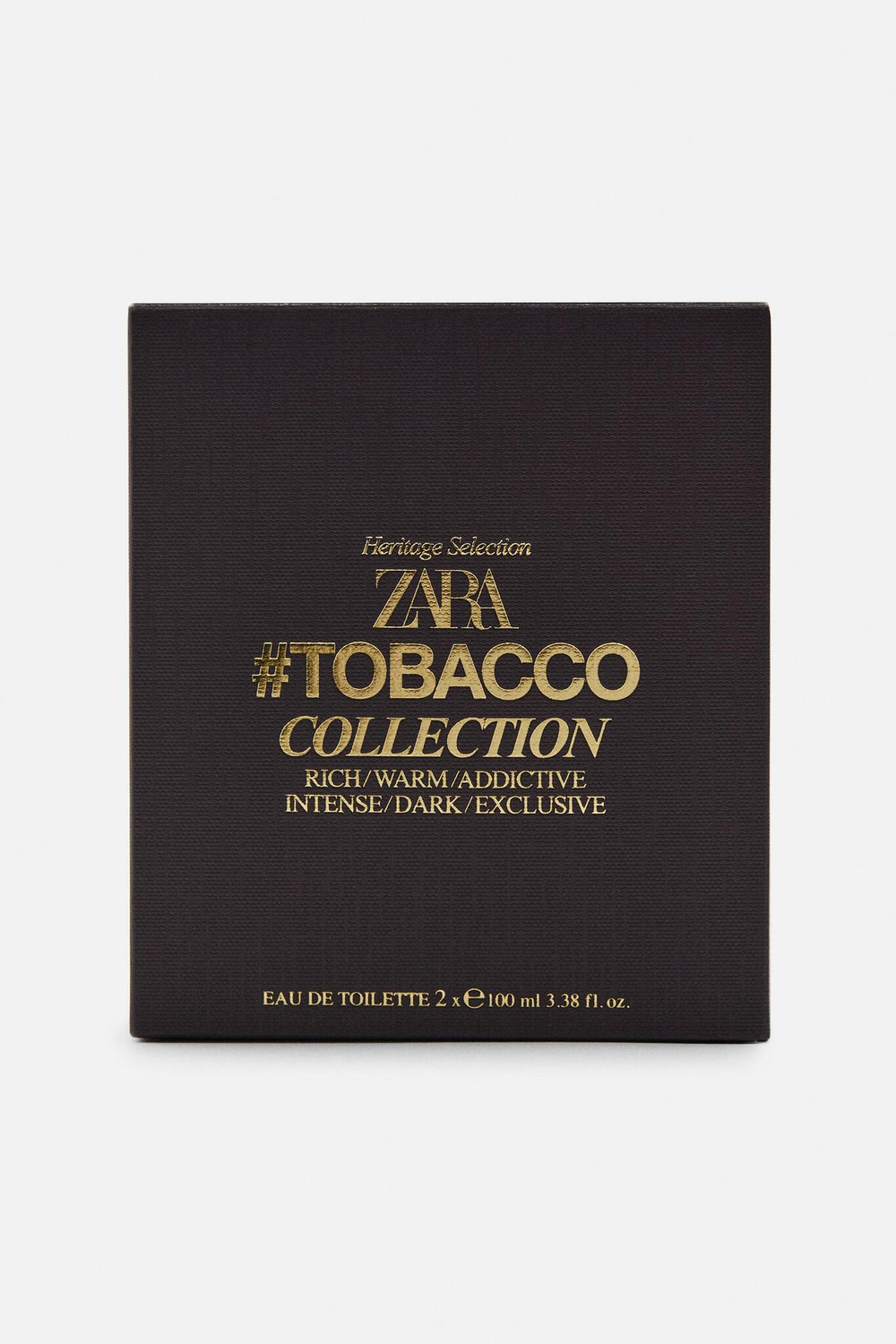 #TOBACCO INTENSE DARK EXCLUSIVE + RICH WARM ADDICTIVE, 100 МЛ