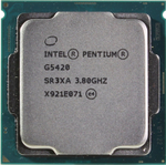 Процессор CPU Intel Pentium G5420 3.8 GHz/2core/SVGA UHD Graphics 610/ 4Mb/54W/8 GT/s LGA1151