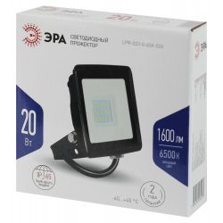 Прожектор светодиодный уличный ЭРА LPR-023-0-65K-020 20Вт 6500K 1600Лм IP65