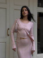 Кардиган COTY, пудровый