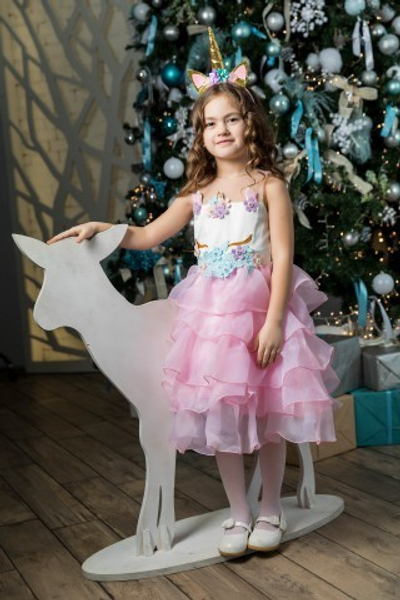 Костюм розового единорога **Pinky Uniсorn**