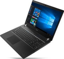 Ноутбук Acer TravelMate P2 TMP215-52-78AN - 15.6;, 1920x1080 (Full HD), Intel Core i7 10510U 1800MHz, SODIMM DDR4 16GB, SSD 512GB, Intel UHD Graphics, Bluetooth, Wi-Fi, FPR, noDVD, 3cell, Чёрный, Windows 10 Pro 64, NX.VLLER.00J