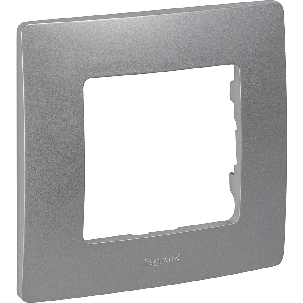 Рамка 1 пост алюминий ETIKA Legrand