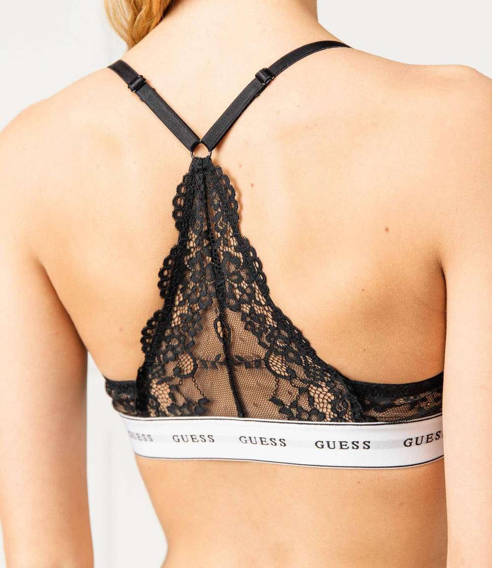 сетевой бюстгальтер Guess Underwear - черный(O97C02 PZ01C)
