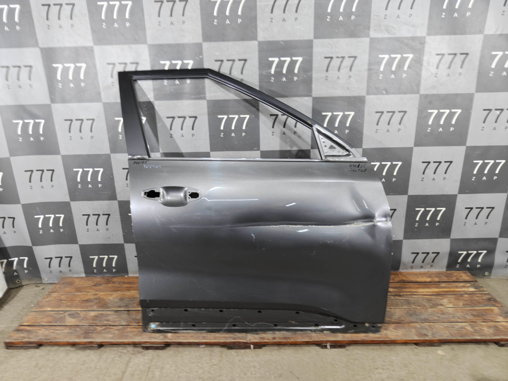 Дверь передняя правая Kia Seltos 19-нв Б/У Оригинал 76004Q5000